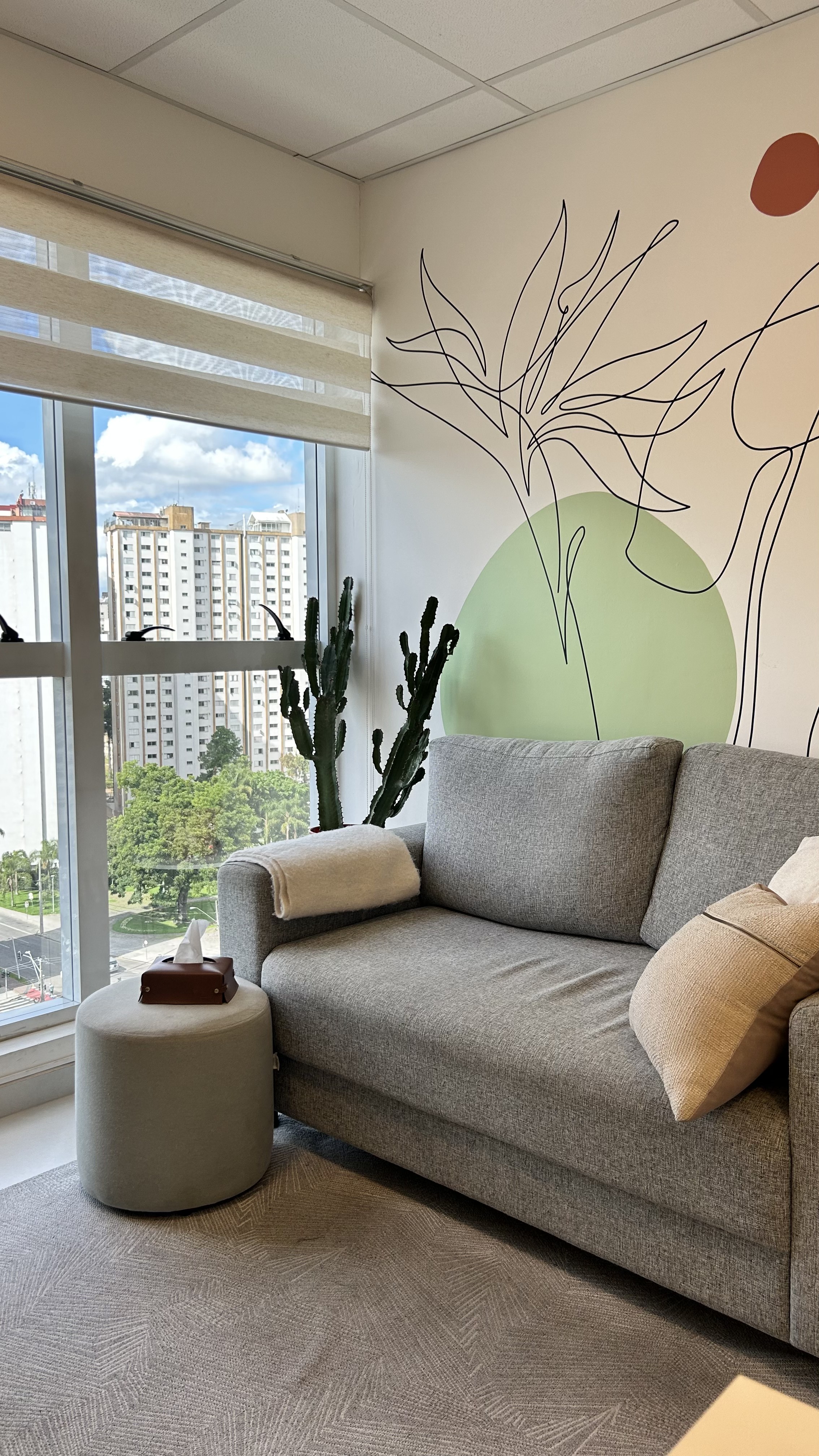Consultório de psicologia no Centro Cívico, Curitiba